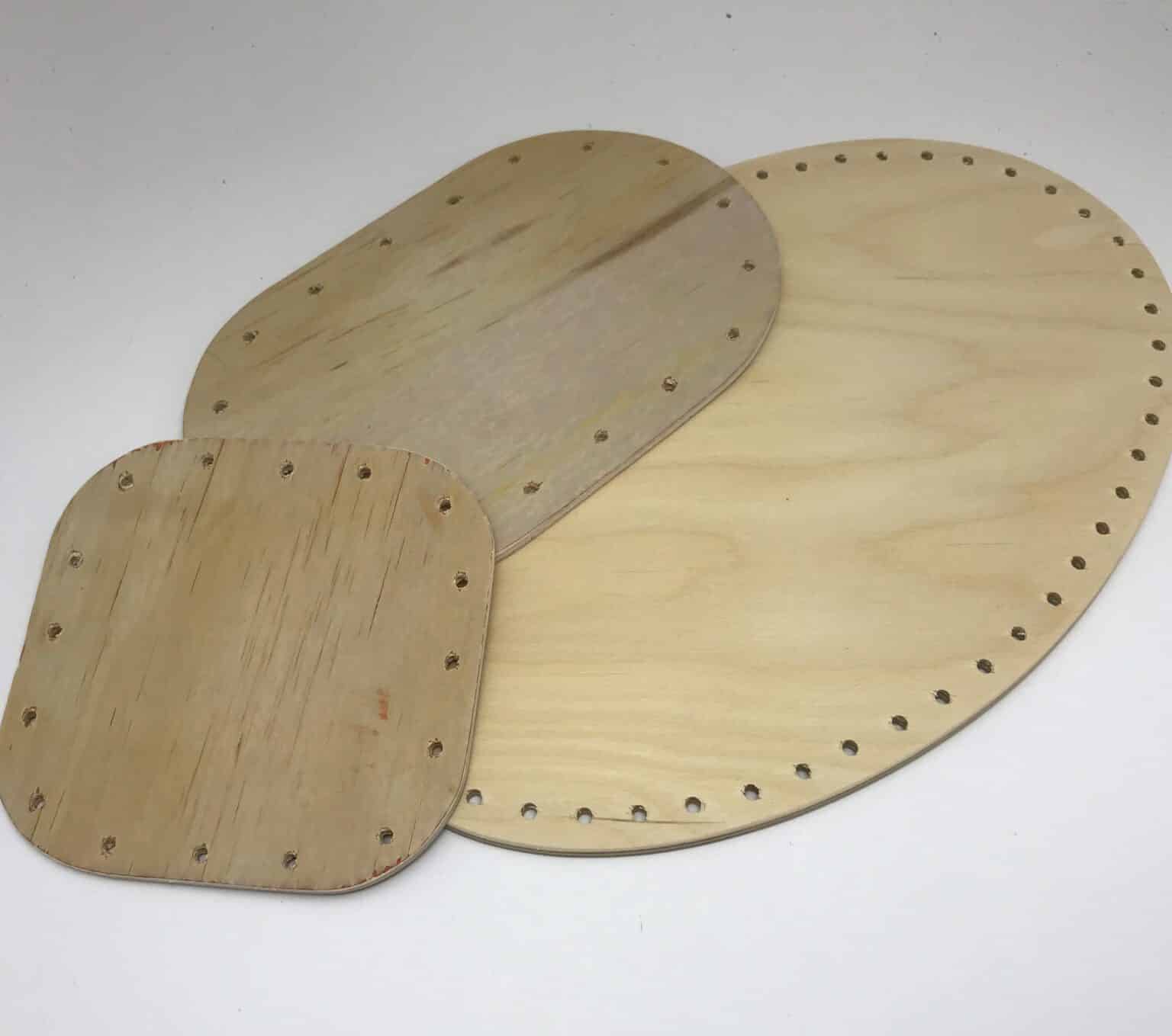Drilled Basket Base 1/4″ Plywood Levair’s Caning Supplies