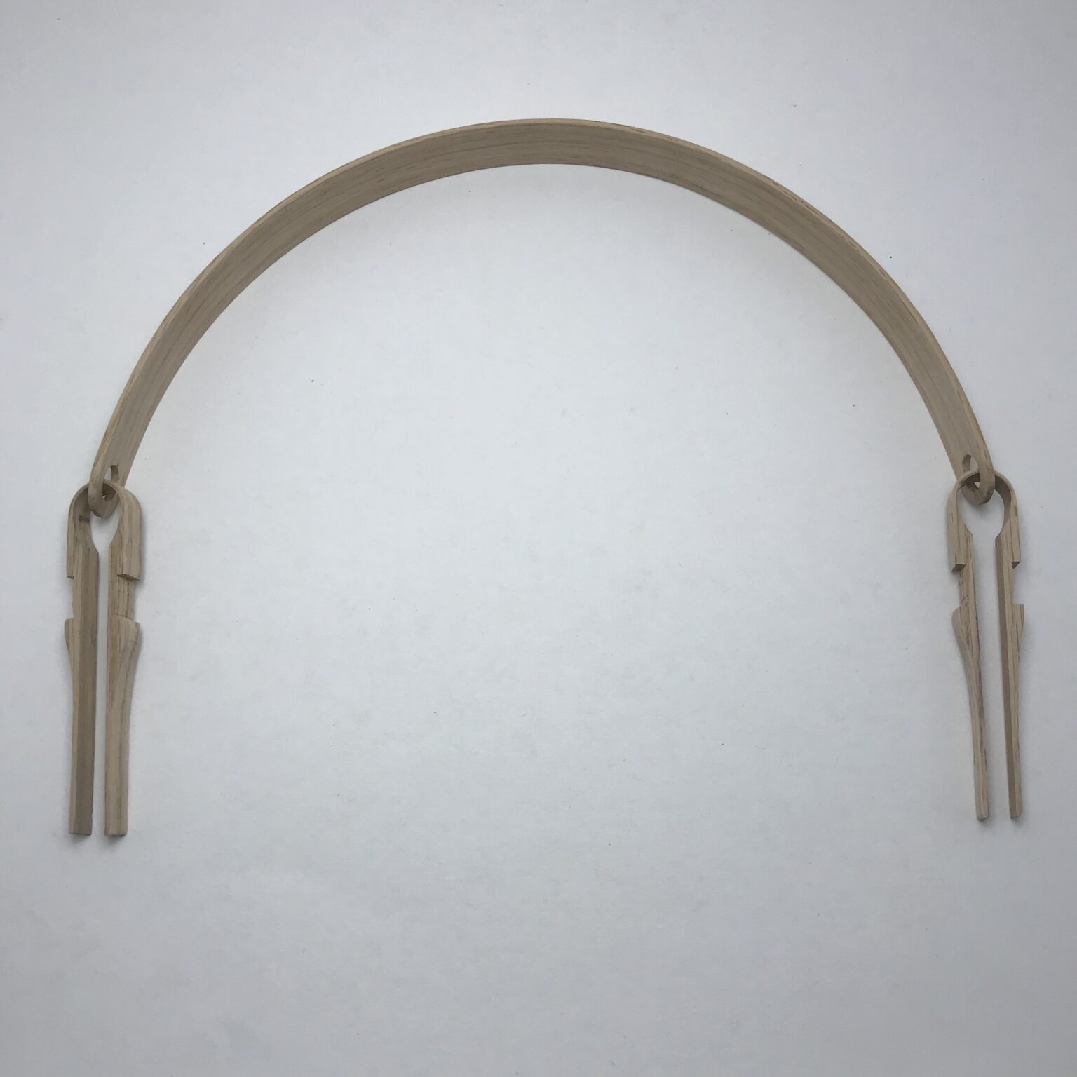 Oak Swing Handles with ears or D handles with rivets Levair’s Caning Supplies