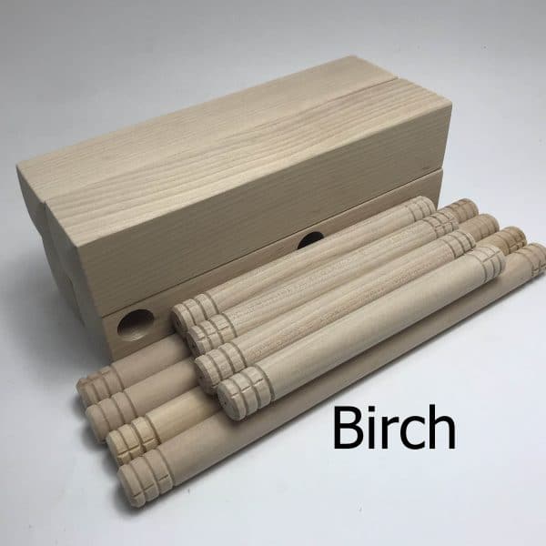 Birch foot stool kit