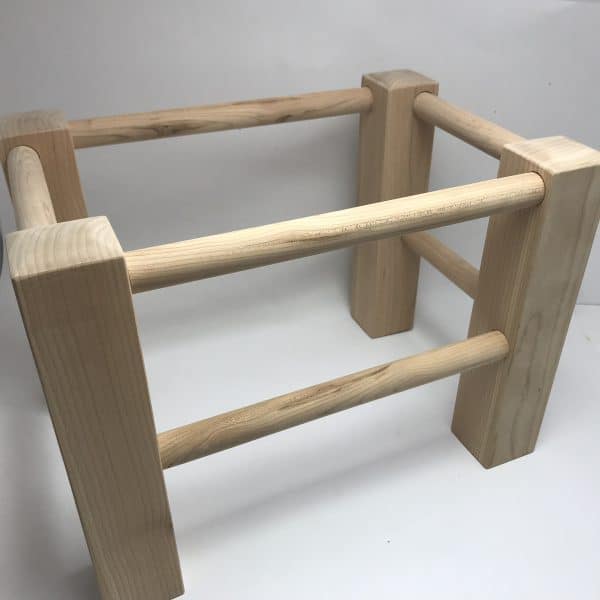 unfinished foot stool kits