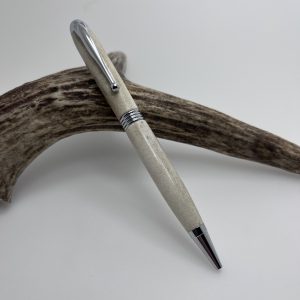 Chrome Streamline Moose Antler