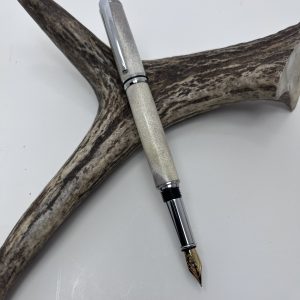 Elk Antler Fountain pen with pump
