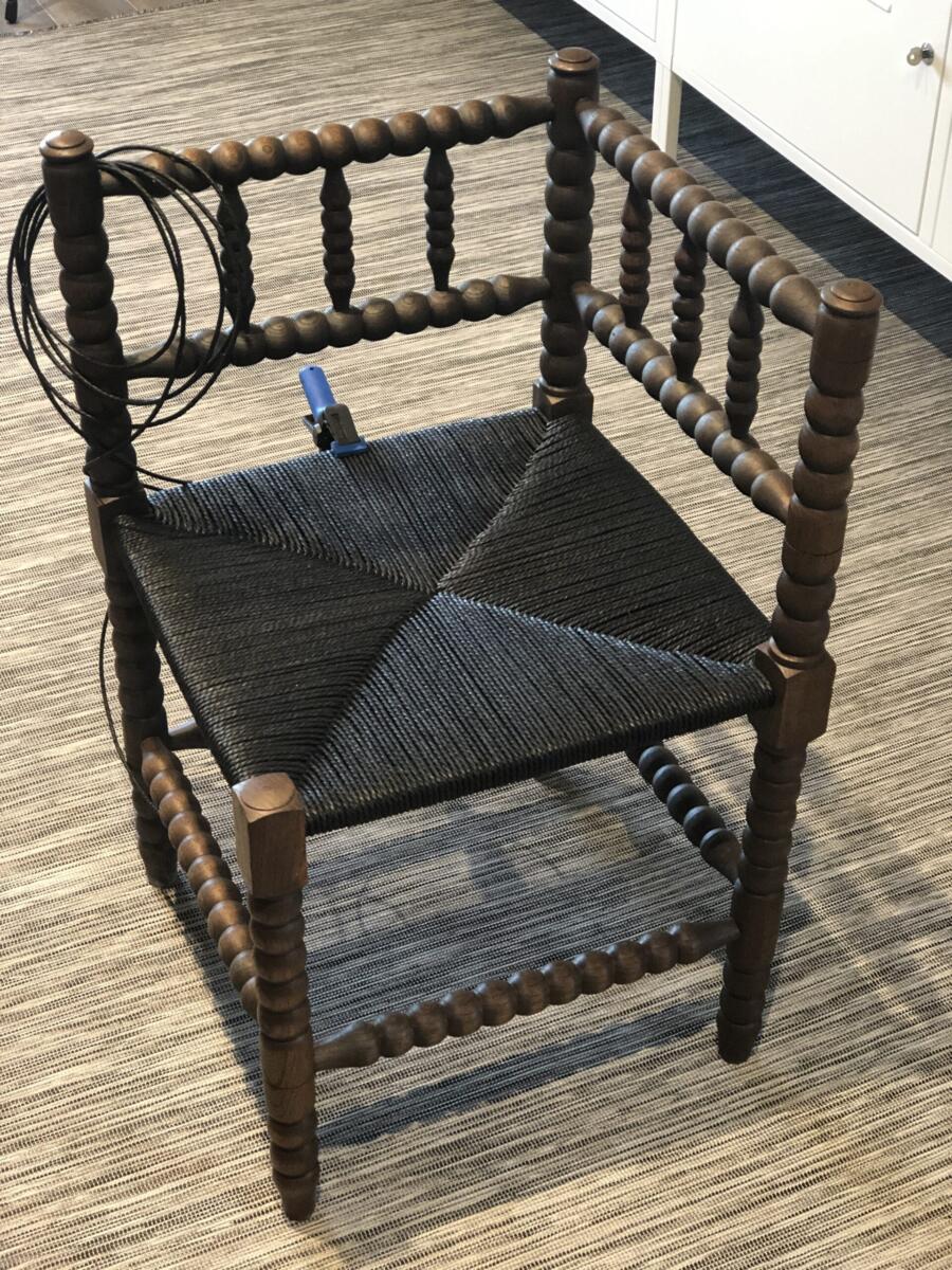 Sarah Stafford / black unlaced danish cord