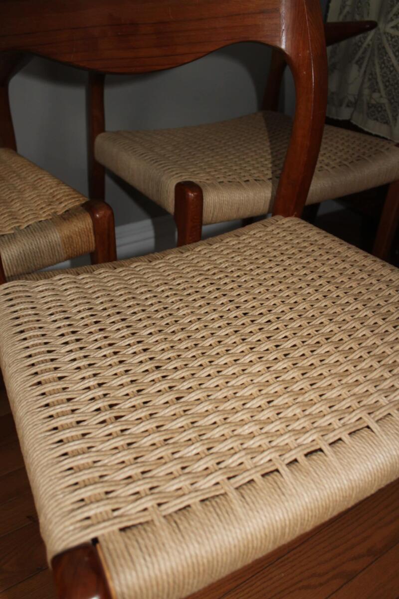 Danish Cord Unlaced Natural Seat