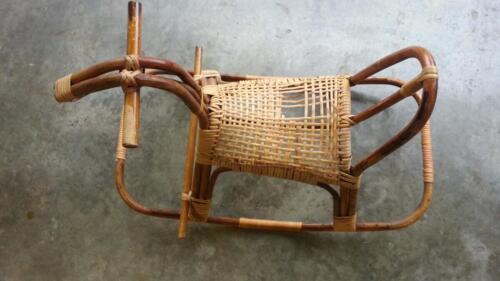 Brian Milne rocking horse before