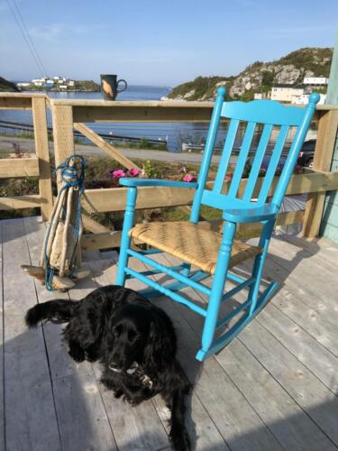 Smoked flat reed seat